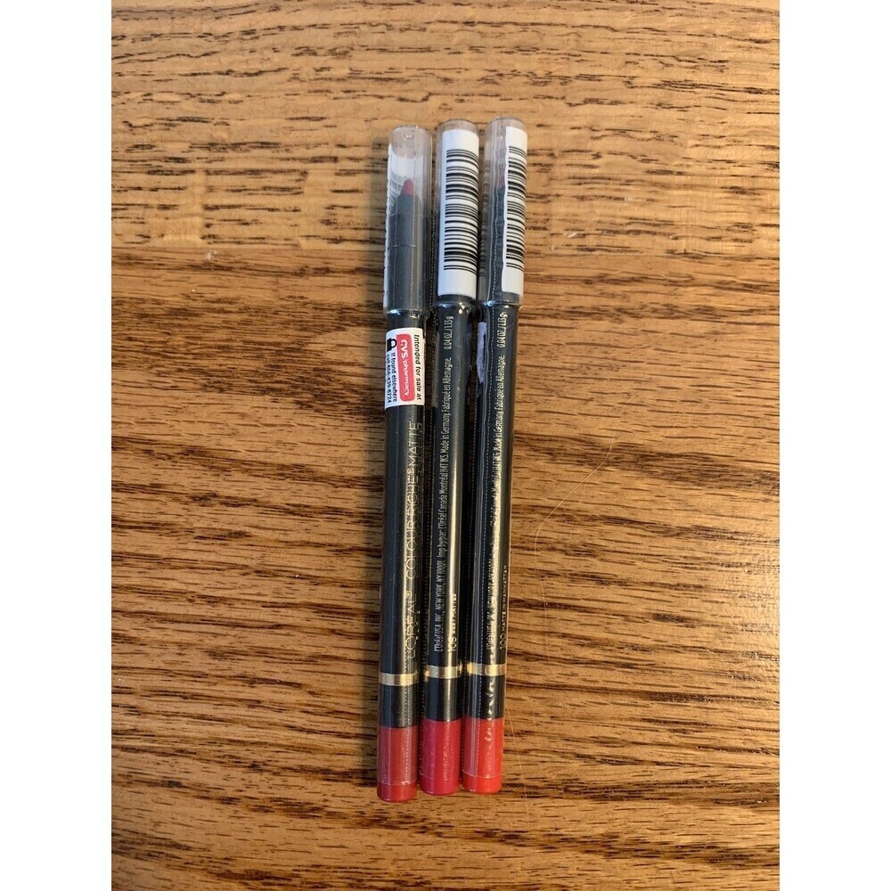 (3) L'Oreal Paris Colour Riche Lip Liner SET 100 102 108 Manhattan Best